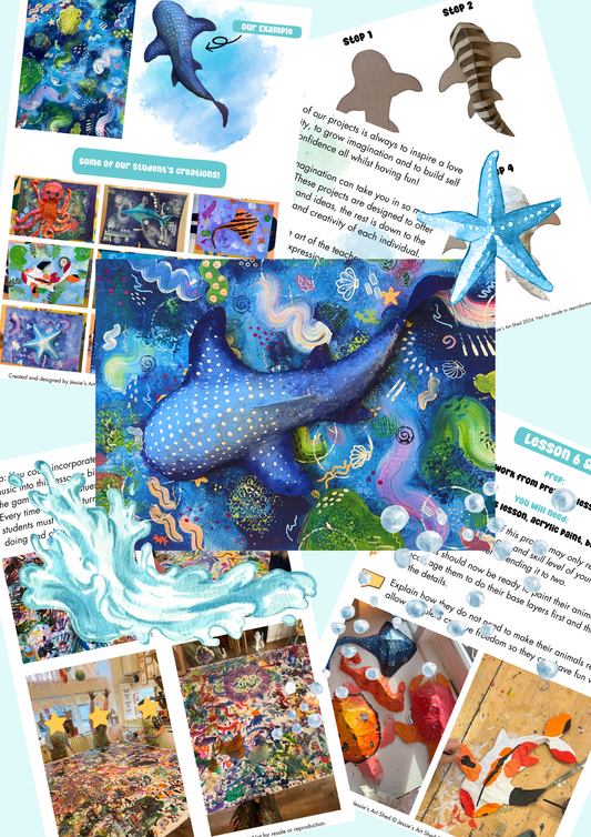 Abstract Under The Sea - Lesson Plan