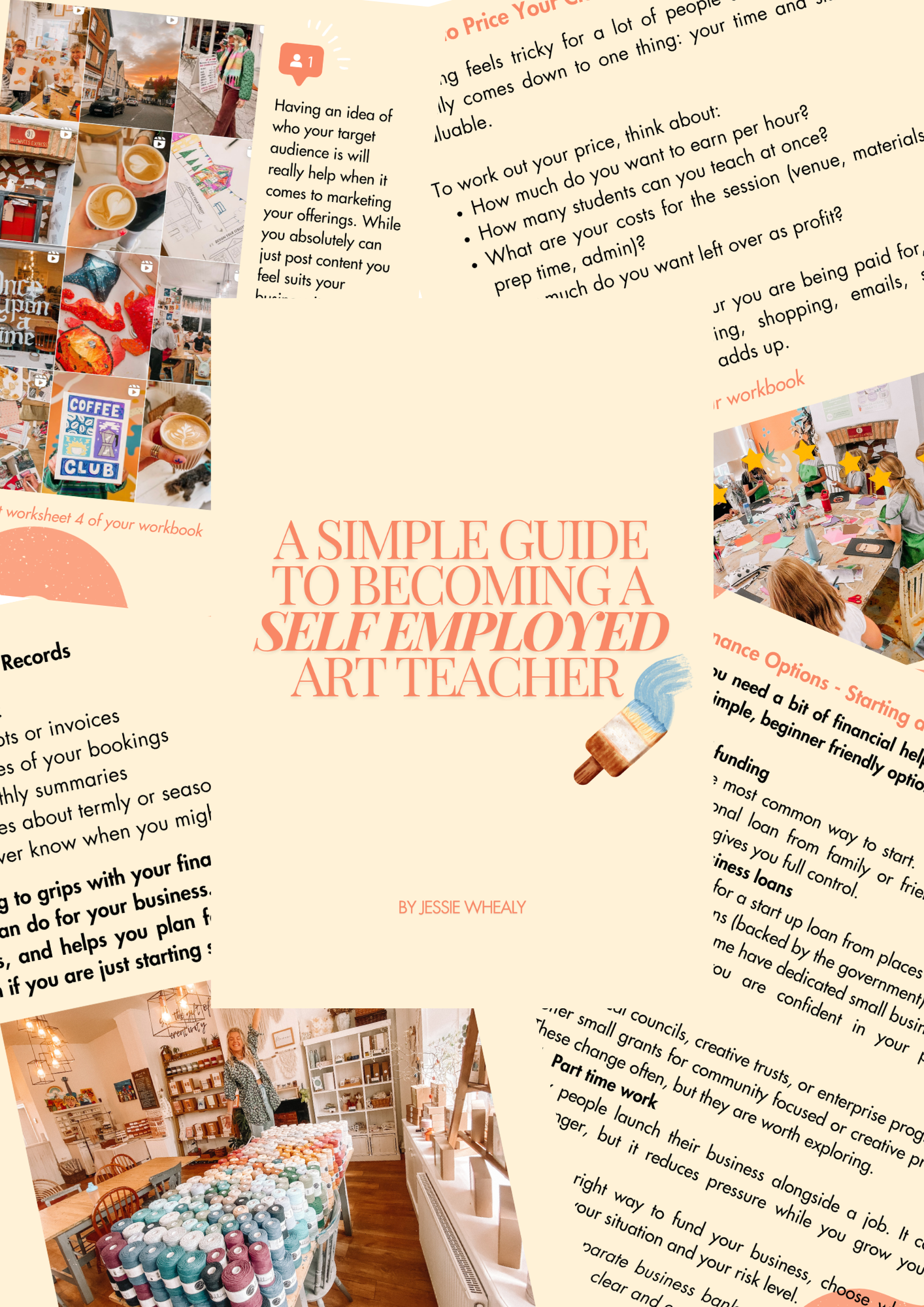 A Simple Guide to Becoming a Self Employed Art Teacher - Ebook