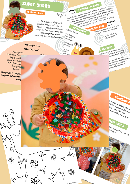 Super Snails - Toddler Lesson Plan