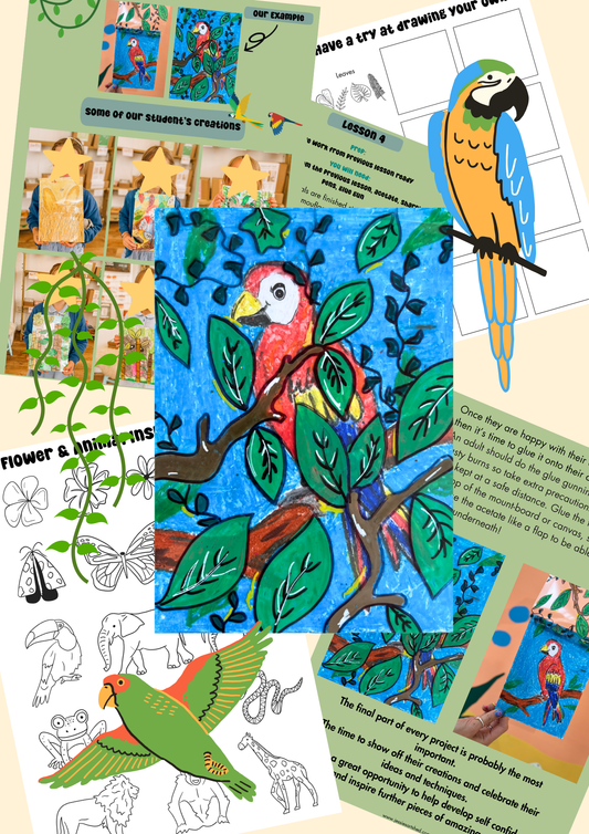 Jungle Camouflage - Lesson Plan