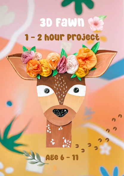 3D Fawn - Lesson Plan