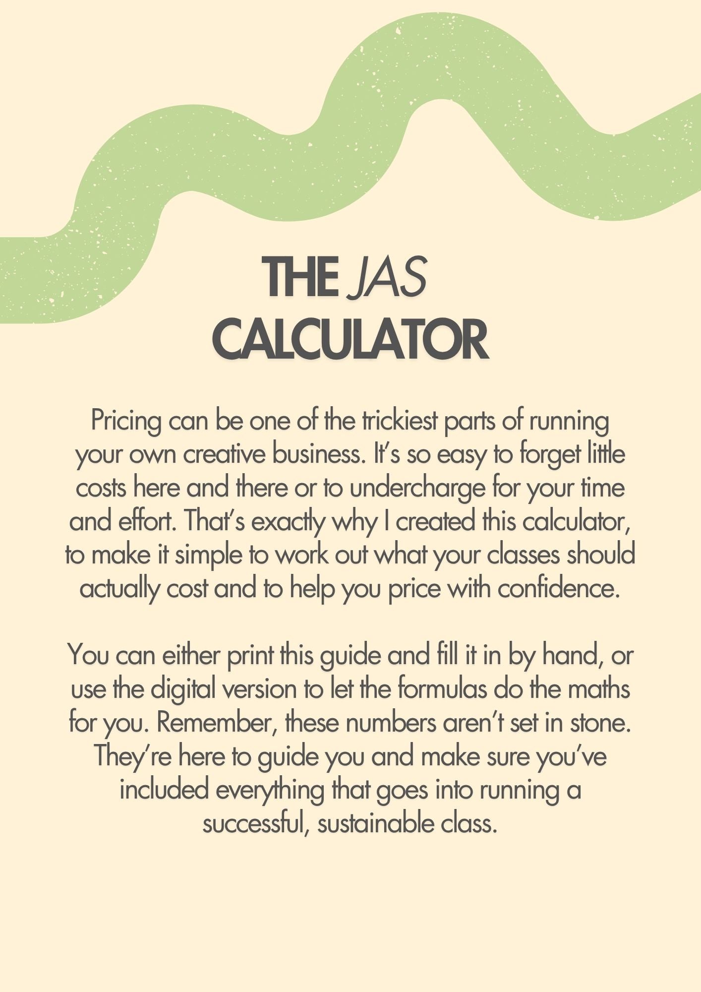 Pricing Made Simple: The Art Teacher’s Calculator
