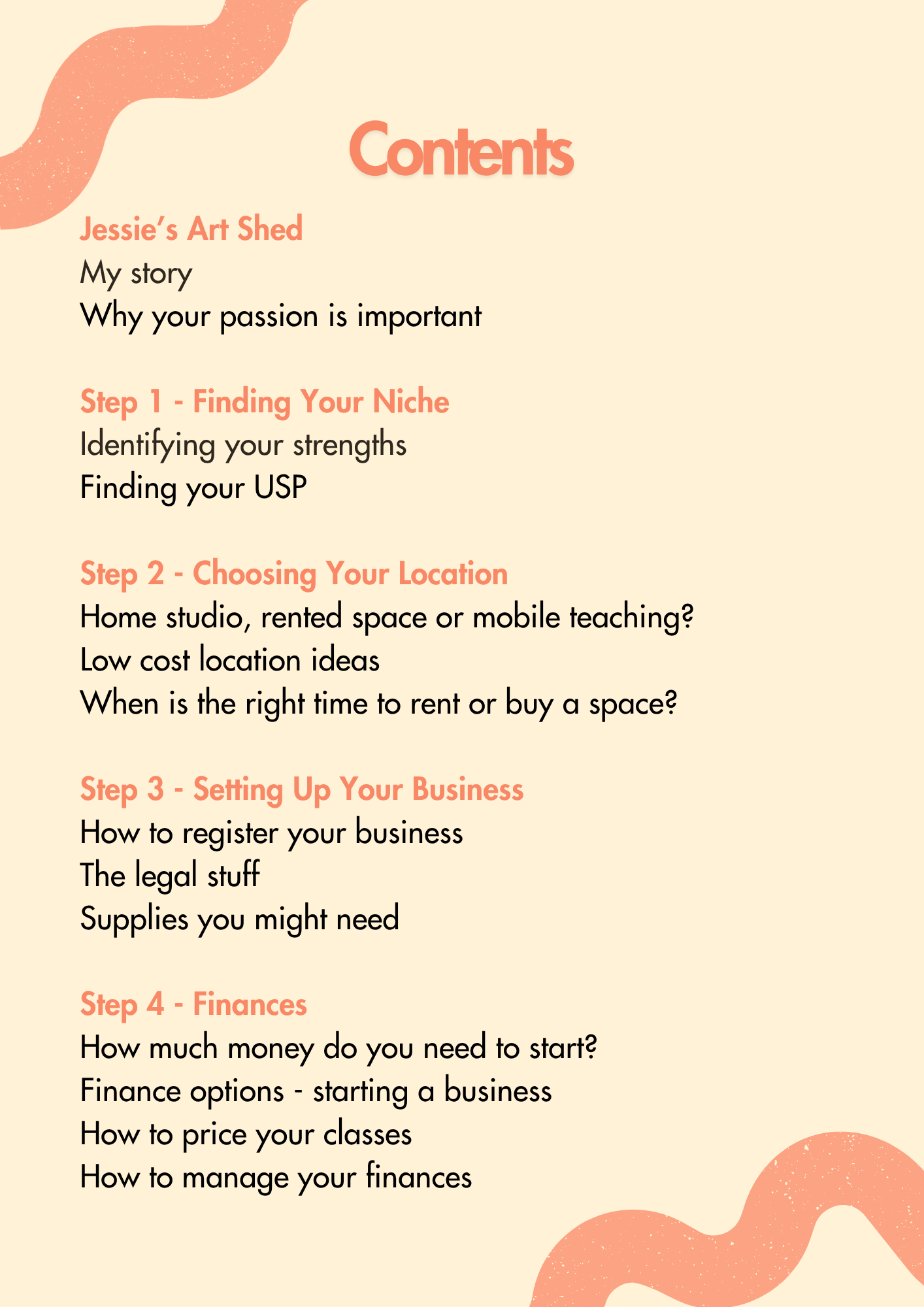 A Simple Guide to Becoming a Self Employed Art Teacher - Ebook