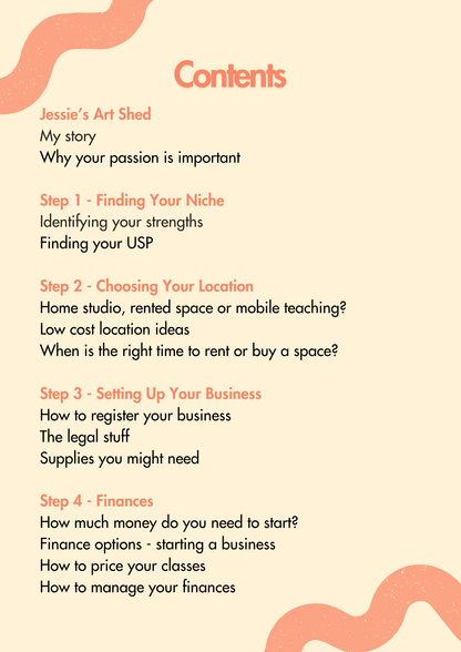 A Simple Guide to Becoming a Self Employed Art Teacher - Ebook